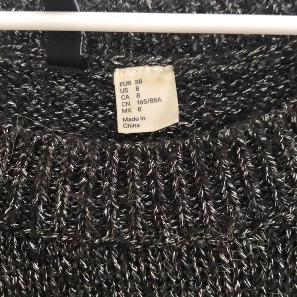 H&M black metallic sweater - Picture 4 of 4